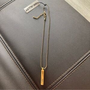 INK + ALLOY Leo Zodiac Gold Necklace